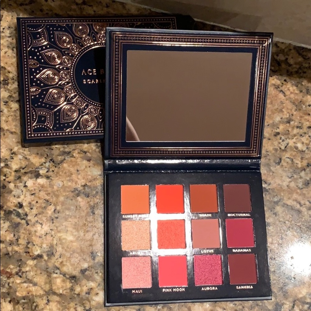 Ace Beaute Scarlet Dusk Eyeshadow Palette